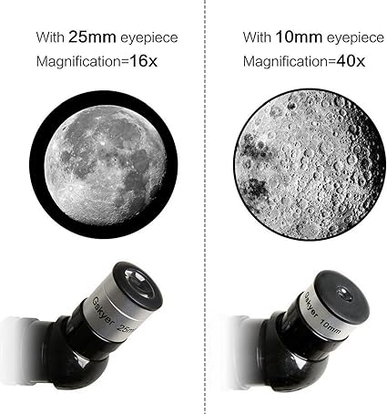 Gskyer Telescope, 70mm Aperture 400mm AZ Mount Astronomical Refracting Telescope for Kids Beginners - Travel Telescope with Carry Bag, Phone Adapter and Wireless Remote